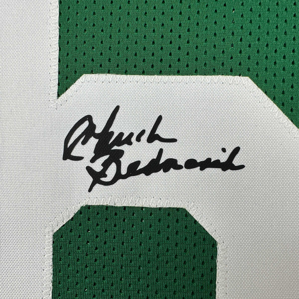 Facsimile Autographed Chuck Bednarik Philadelphia Kelly Green Reprint Laser Auto Football Jersey Size Men's XL (ONLINE ORDER ONLY)