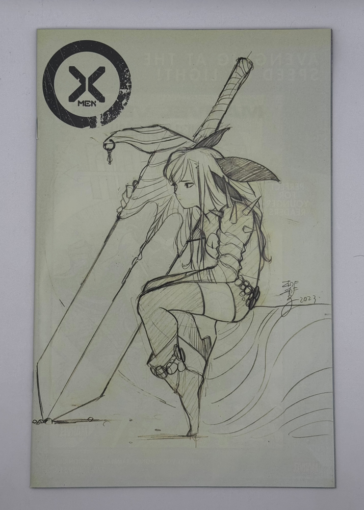 X-Men #27 Magik Peach Momoko NYCC 2023 Exclusive SKETCH Var  [IN STOCK] (ONLINE ORDER ONLY)