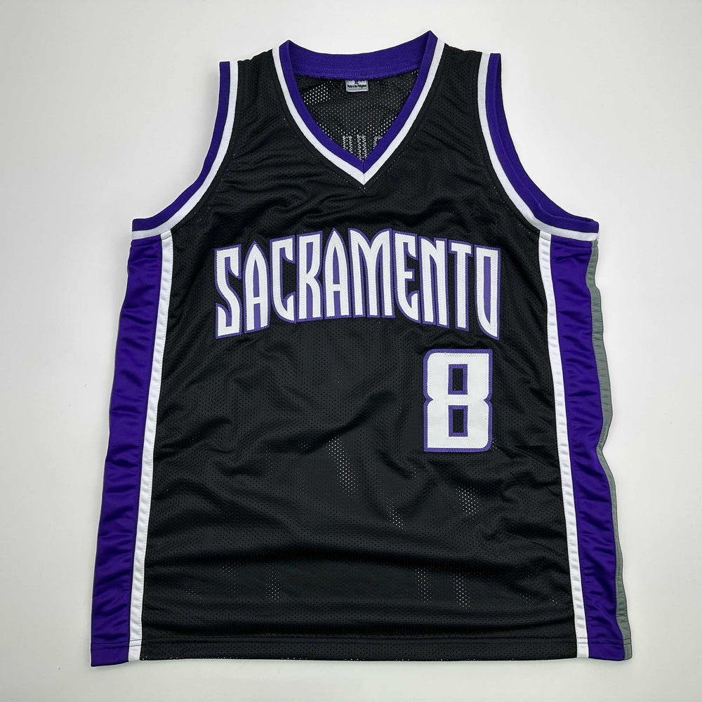 Facsimile Autographed Zach LaVine Sacramento Black Reprint Laser Auto Basketball Jersey Size Men's XL (ONLINE ORDER ONLY)