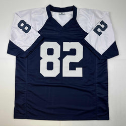 Facsimile Autographed Jason Witten Dallas Thanksgiving Day Reprint Laser Auto Football Jersey Size Men's XL (ONLINE ORDER ONLY)