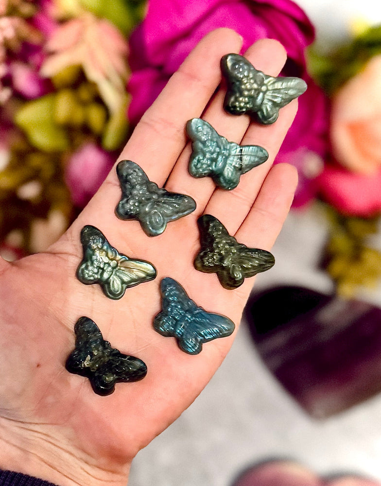Labradorite Butterfly, Crystal Butterfly, Gift for Butterfly Lovers (ONLINE ORDER ONLY)