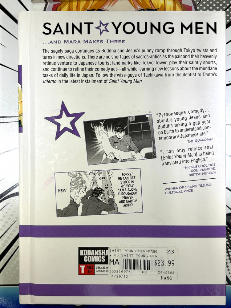 Saint Young Men Vol 3 Hardcover (ONLINE ORDER ONLY)