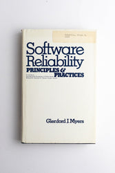 Software Reliability: Principles and Practices (ONLINE ORDER ONLY)