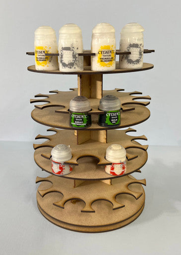 Rotating Paint Rack - For 34mm Paint Pots (GW, Citadel) (Online Order Only) (Online Order Only)