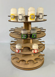 Rotating Paint Rack - For 34mm Paint Pots (GW, Citadel) (Online Order Only) (Online Order Only)