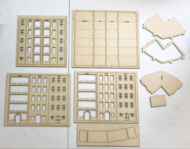 28mm Corner Building - 28MMDF525 (Online Order Only)