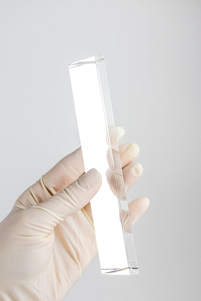 Laboratory Glass Prism - 6" (ONLINE ORDER ONLY)