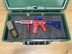 PRE-ORDER RC Hop Up Parts 1/3 Scale Replica Gun Case with LED RGB COB Lights | Fits Goat Guns® Models (ONLINE ORDER ONLY)