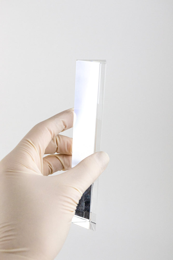 Laboratory Glass Prism - 6" (ONLINE ORDER ONLY)
