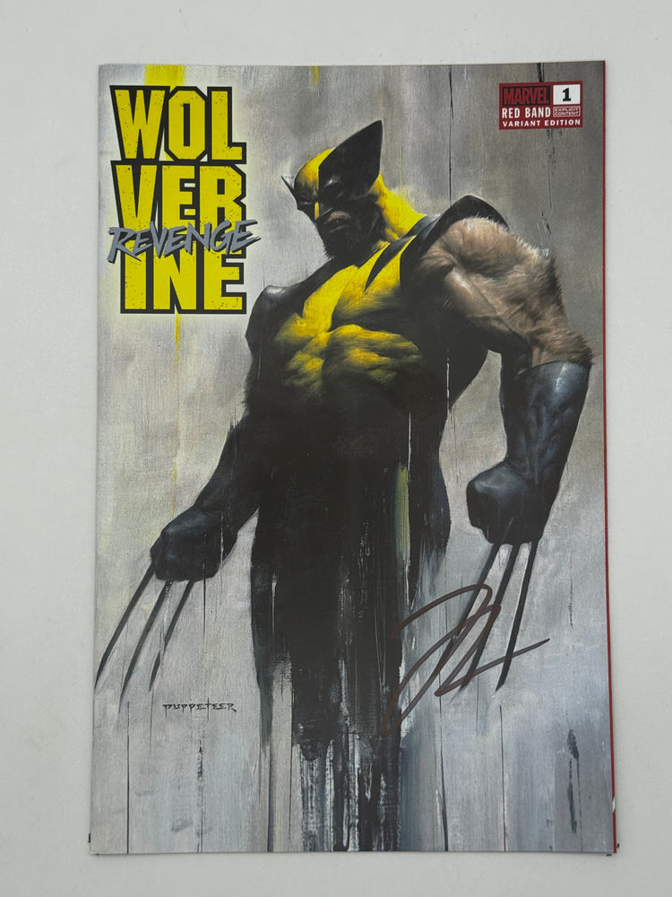 [Signed by Hickman] Wolverine: Revenge - Red Band #1 Unknown Comics Lee Exclusive Var Explicit Content [INST] (ONLINE ORDER ONLY)