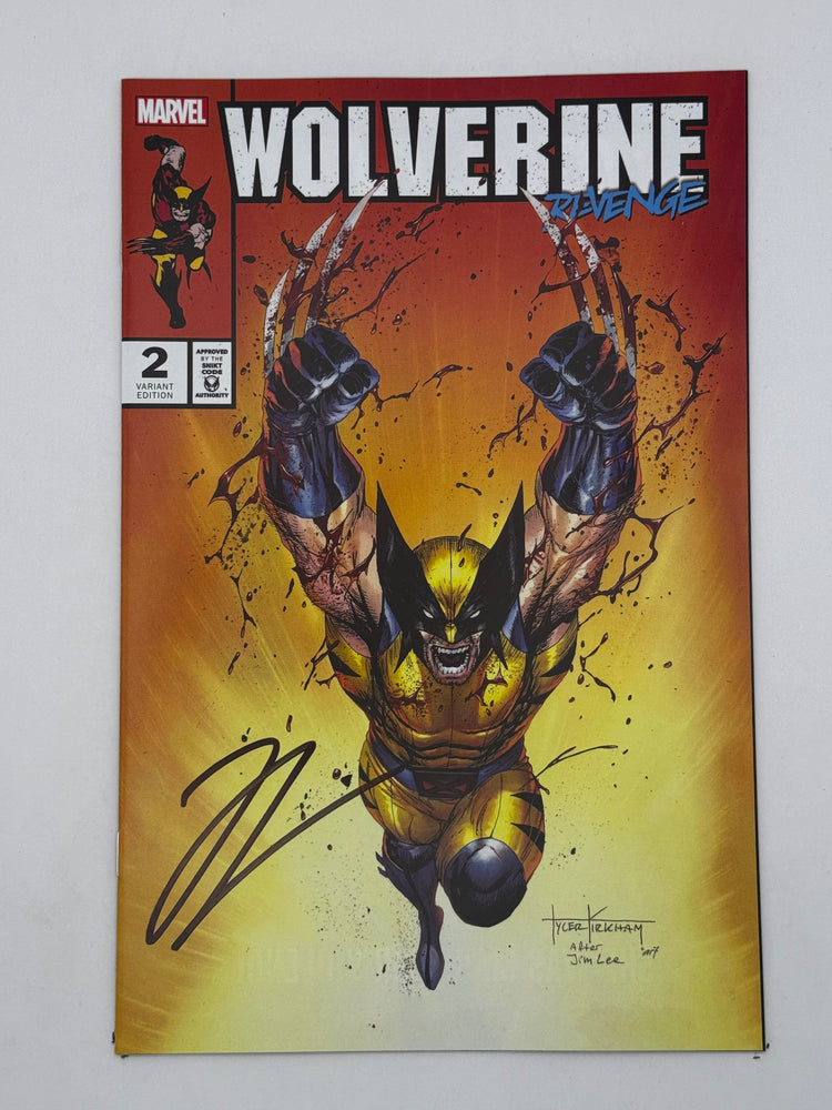 [Signed by Hickman] Wolverine: Revenge - Red Band #2 Unknown Comics Kirkham Exclusive Var Explicit Content [INST] (ONLINE ORDER ONLY)