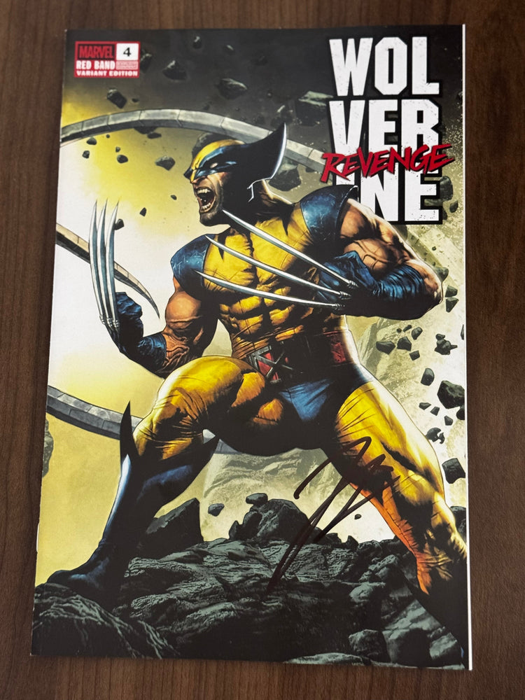 [Signed by Hickman] Wolverine: Revenge - Red Band #4 Unknown Comics Suayan Convention Exclusive Var Explicit Content [INST] (ONLINE ORDER ONLY)