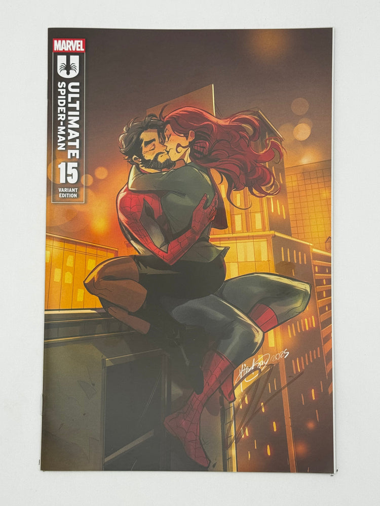 [Signed by Hickman] Ultimate Spider-Man #15 Unknown Comics Andolfo Exclusive Var [INST] (ONLINE ORDER ONLY)