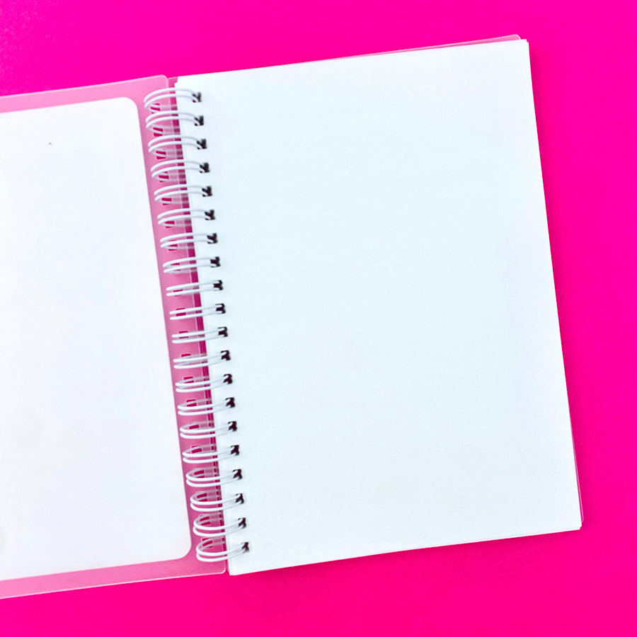 Pink Gingham Reusable Sticker Book (ONLINE ORDER ONLY)