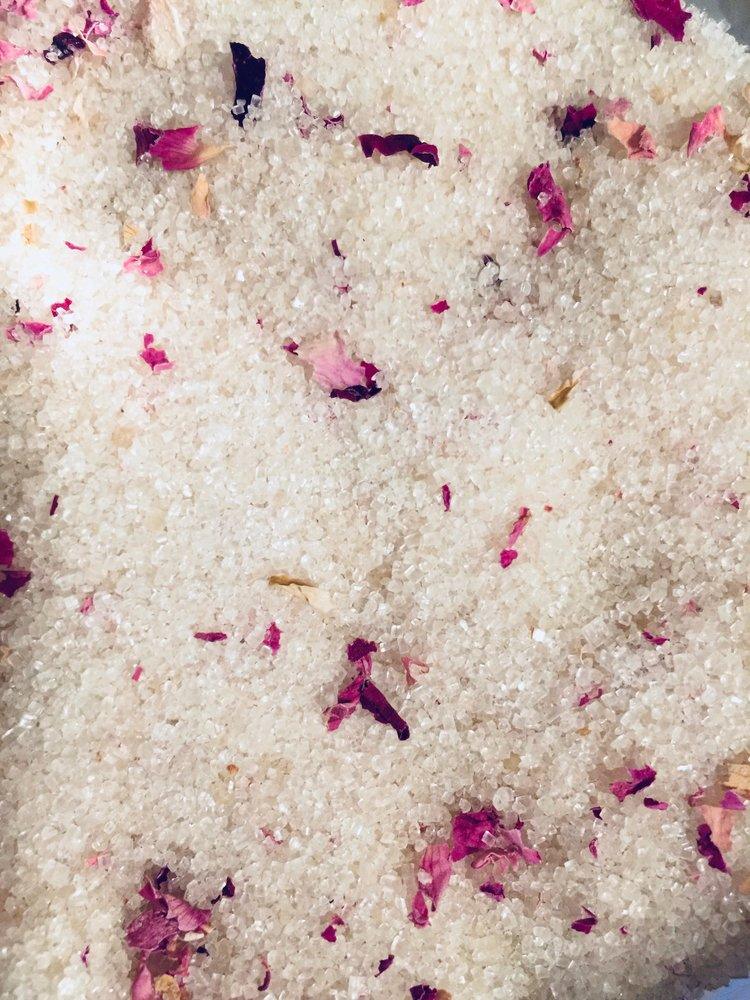Rose Petal infused artisan culinary sugar (ONLINE ORDER ONLY)