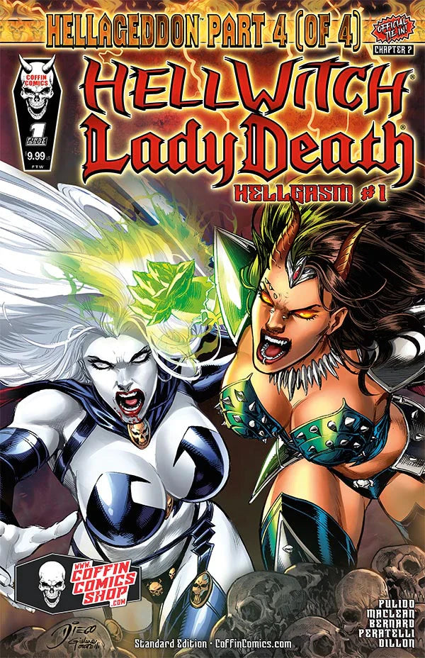 Hellwitch / Lady Death: Hellgasm (2025) #1 (ONLINE ORDER ONLY)