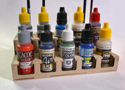 Paint Rack - 26mm Mini, For Vallejo and Army Painter Style Dropper Bottles (Online Order Only) (Online Order Only)