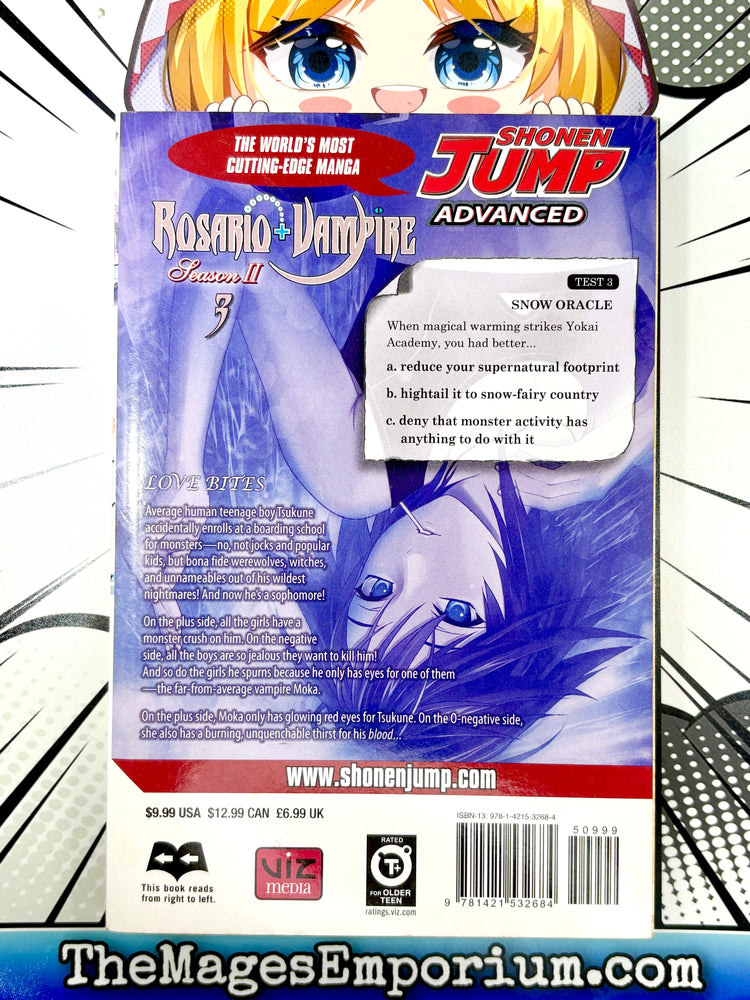 Rosario + Vampire Season II Vol 3 (Online Order Only)