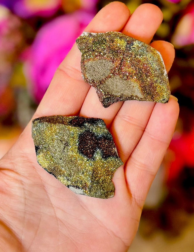 Rainbow Pyrite, Iridescent Pyrite From Ulyanovsk, Russia (ONLINE ORDER ONLY)