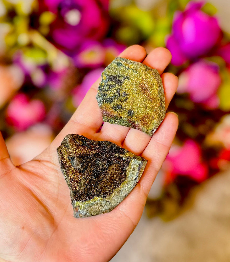 Rainbow Pyrite, Iridescent Pyrite From Ulyanovsk, Russia (ONLINE ORDER ONLY)