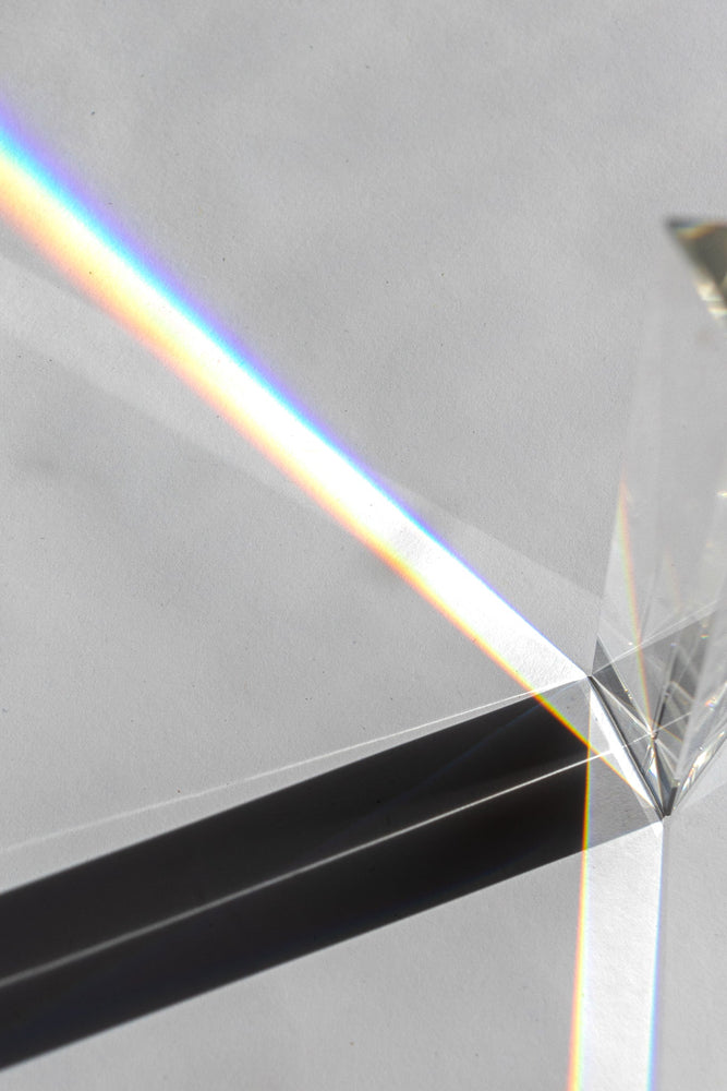 Laboratory Glass Prism - 6" (ONLINE ORDER ONLY)