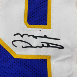 Facsimile Autographed Mike Ditka Pittsburgh Blue Reprint Laser Auto College Football Jersey Size Men's XL (ONLINE ORDER ONLY)