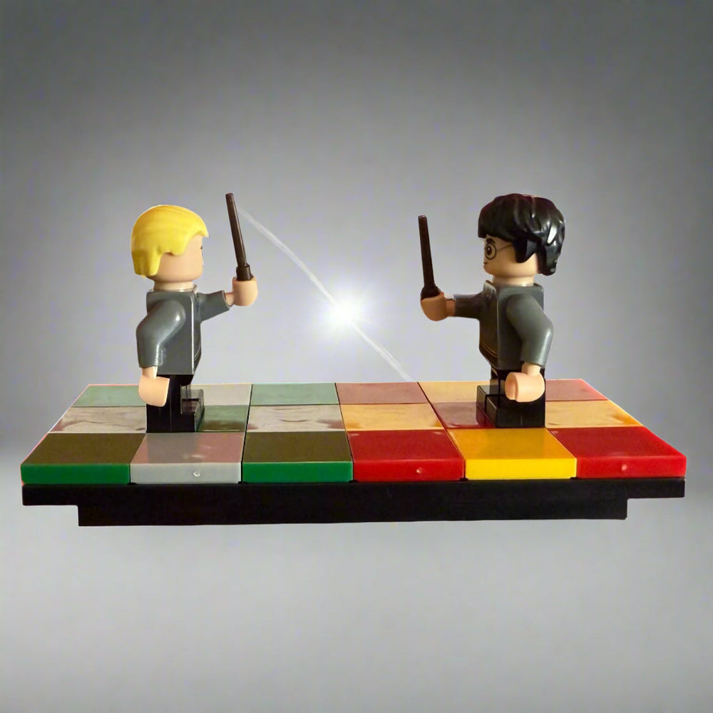 Mini Wizard Duel Scene – Harry Potter vs. Malfoy (ONLINE ORDER ONLY)