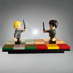 Mini Wizard Duel Scene – Harry Potter vs. Malfoy (ONLINE ORDER ONLY)