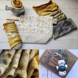 Silver and Gold Sock Blanks (ONLINE ORDER ONLY)