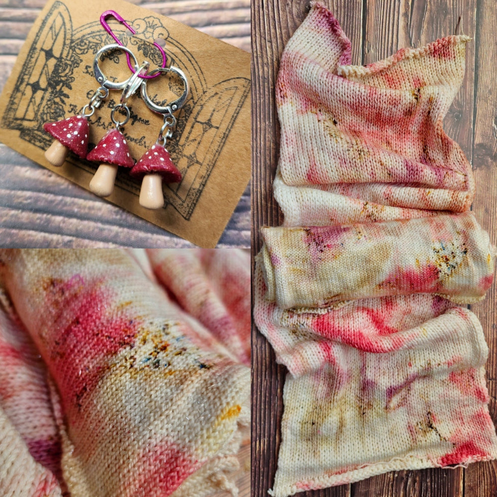 Toadstool Sock Blanks (ONLINE ORDER ONLY)