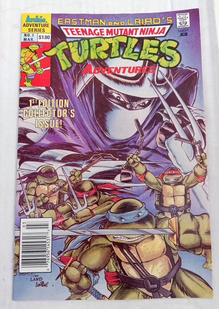 Archie Comics: TMNT Adventures V2 #1 (ONLINE ORDER ONLY)