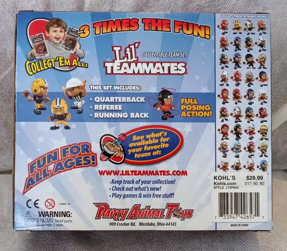 Lil' Teammates Set - Indiana (ONLINE ORDER ONLY)