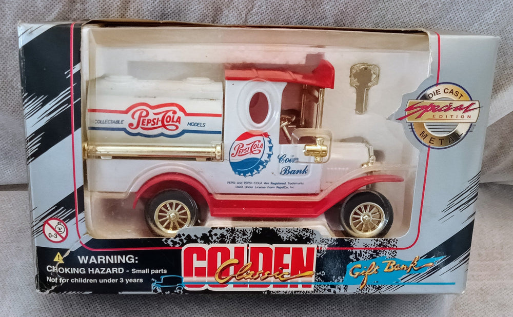 Pepsi Cola Die-Cast Coin Bank (ONLINE ORDER ONLY)