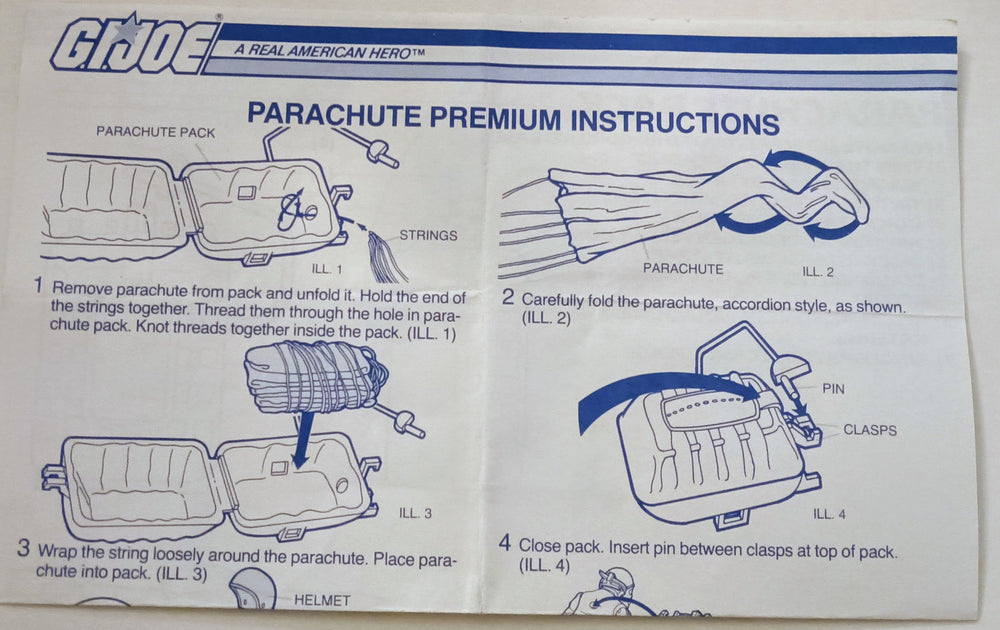 G.I. Joe Battlefield Accessory - Parachute Pack (ONLINE ORDER ONLY)