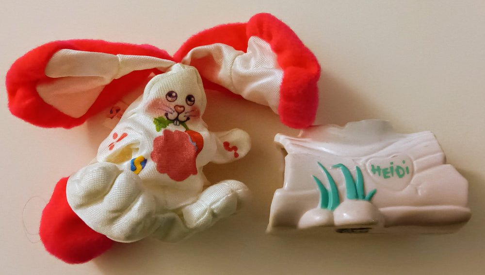 Smooshees Critters - Heidi Bunny (with log) (ONLINE ORDER ONLY)