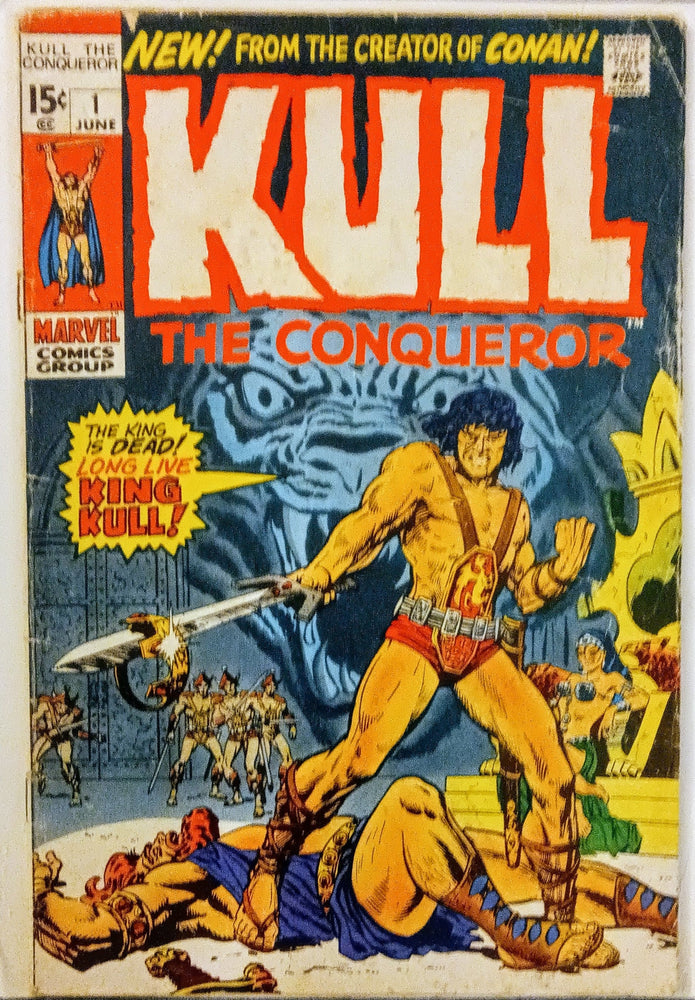 Kull The Conqueror #1, Marvel Comics (June 1971, GD+) (ONLINE ORDER ONLY)