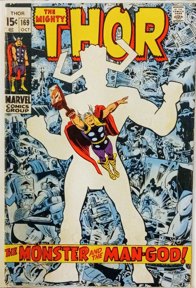 The Mighty Thor #169, Marvel Comics (October 1969, GD+) (ONLINE ORDER ONLY)