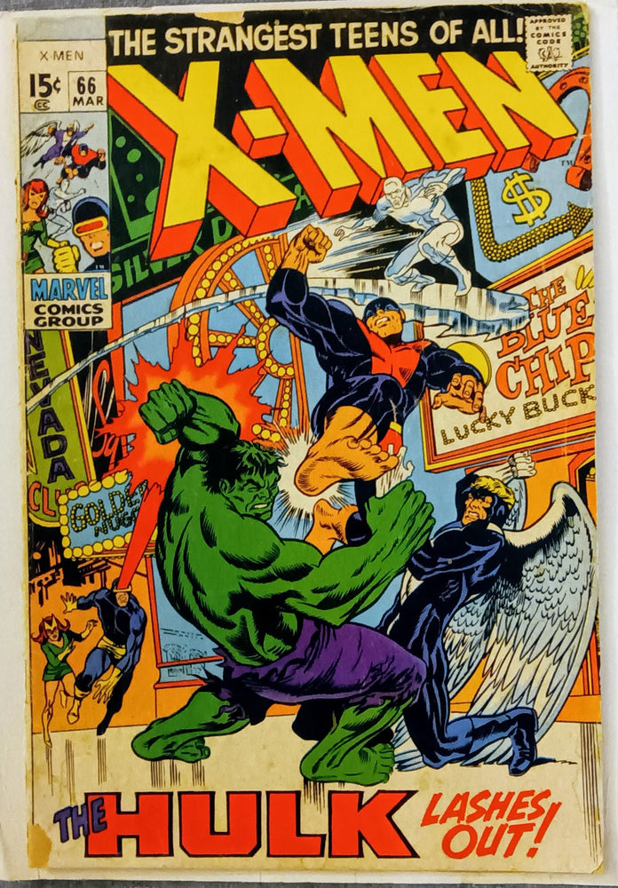 X-Men #066, Marvel Comics (March 1970, GD-) (ONLINE ORDER ONLY)