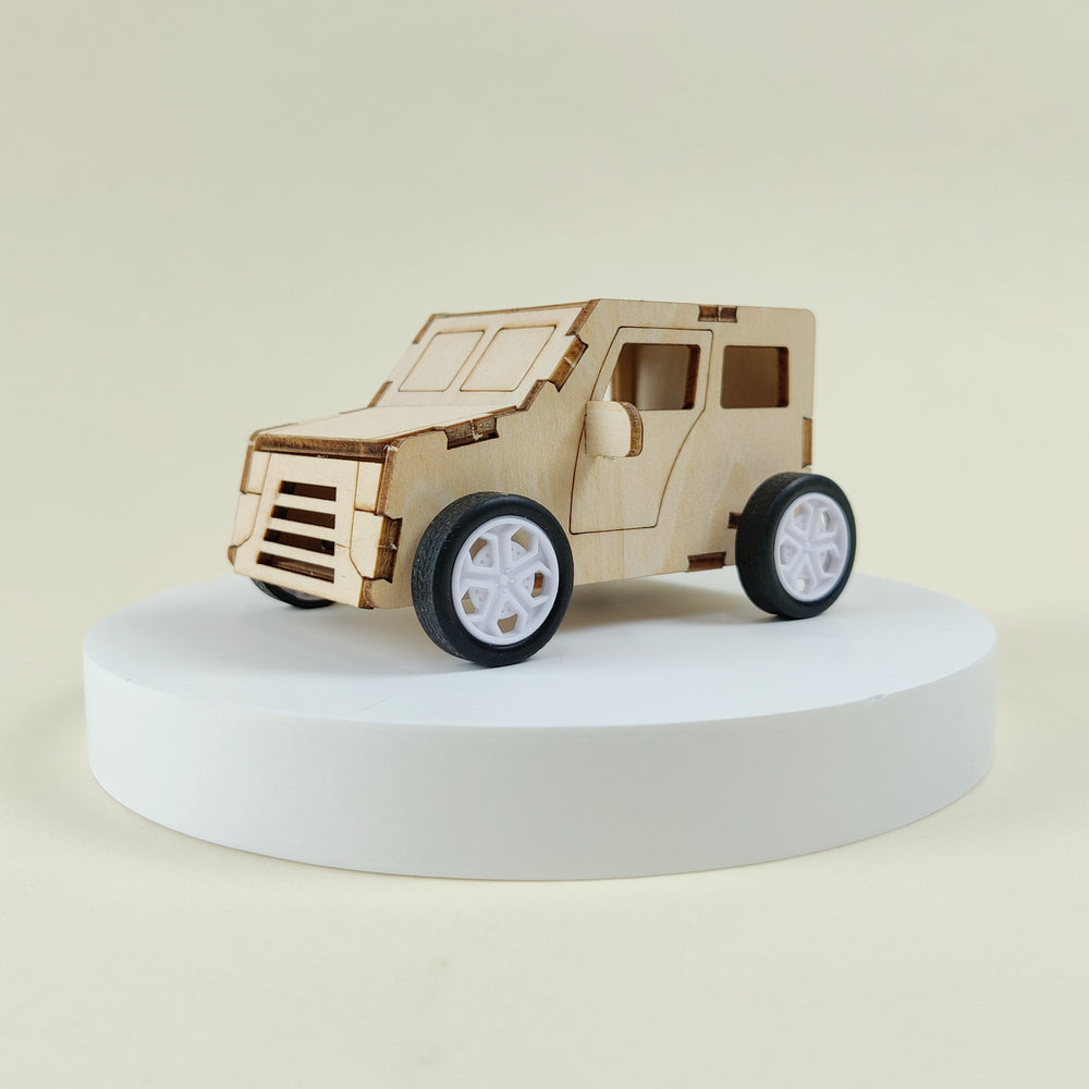 Pull String Car DIY Kit DIY Kit, Educational STEM Toy (ONLINE ORDER ONLY)