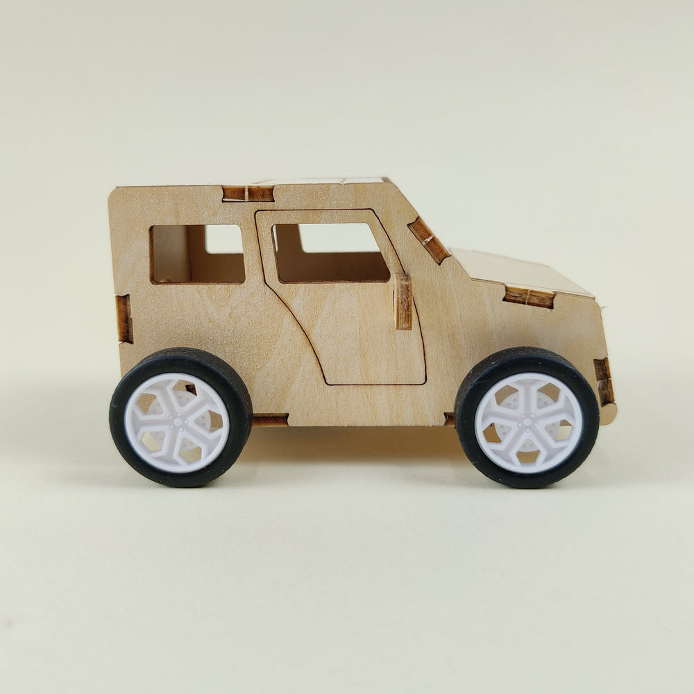 Pull String Car DIY Kit DIY Kit, Educational STEM Toy (ONLINE ORDER ONLY)