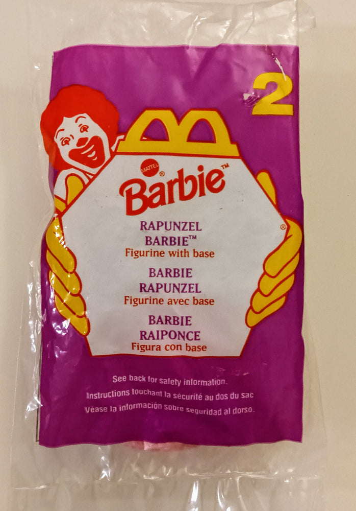 Barbie Happy Meal toy - Rapunzel Barbie (Bagged) (ONLINE ORDER ONLY)