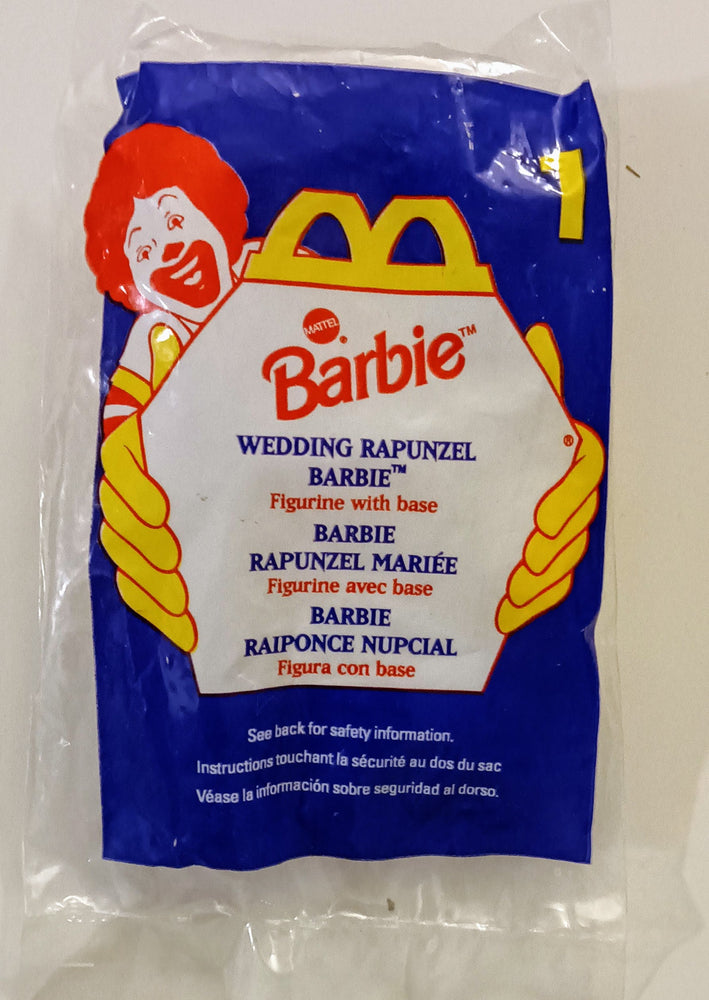 Barbie Happy Meal toy - Wedding Rapunzel Barbie (Bagged) (ONLINE ORDER ONLY)