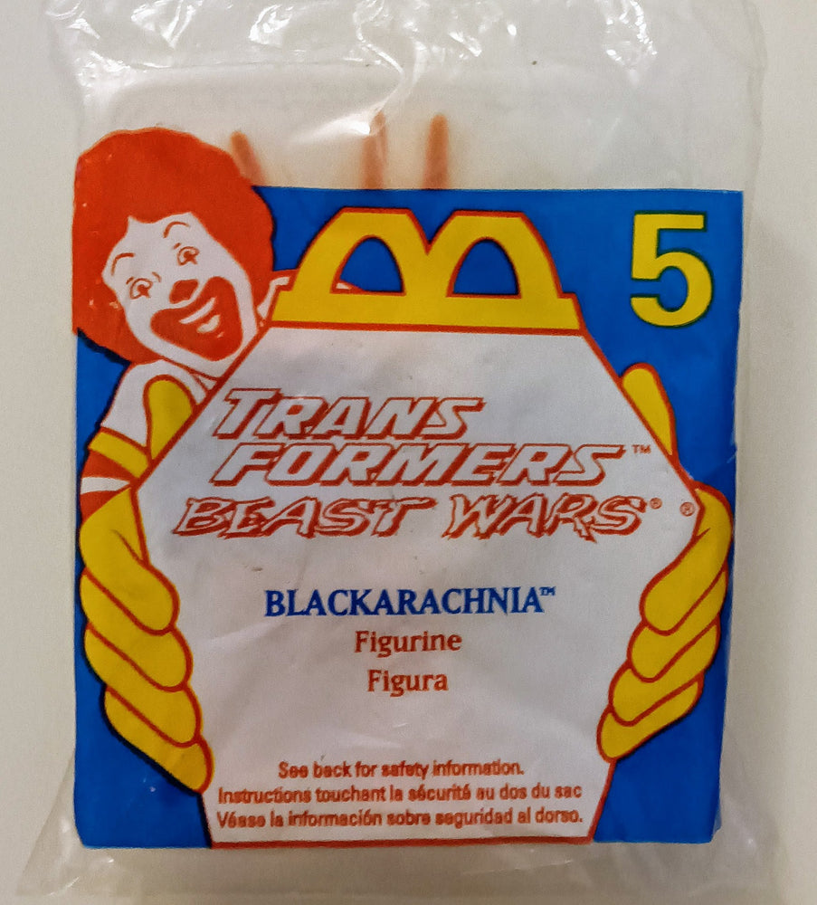 Transformers Happy Meal toy - Blackarachnia (Bagged) (ONLINE ORDER ONLY)