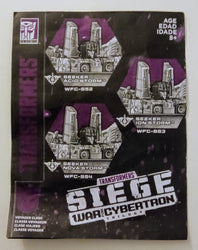 Transformers action figure - Decepticon Nova Storm (Siege) (ONLINE ORDER ONLY)