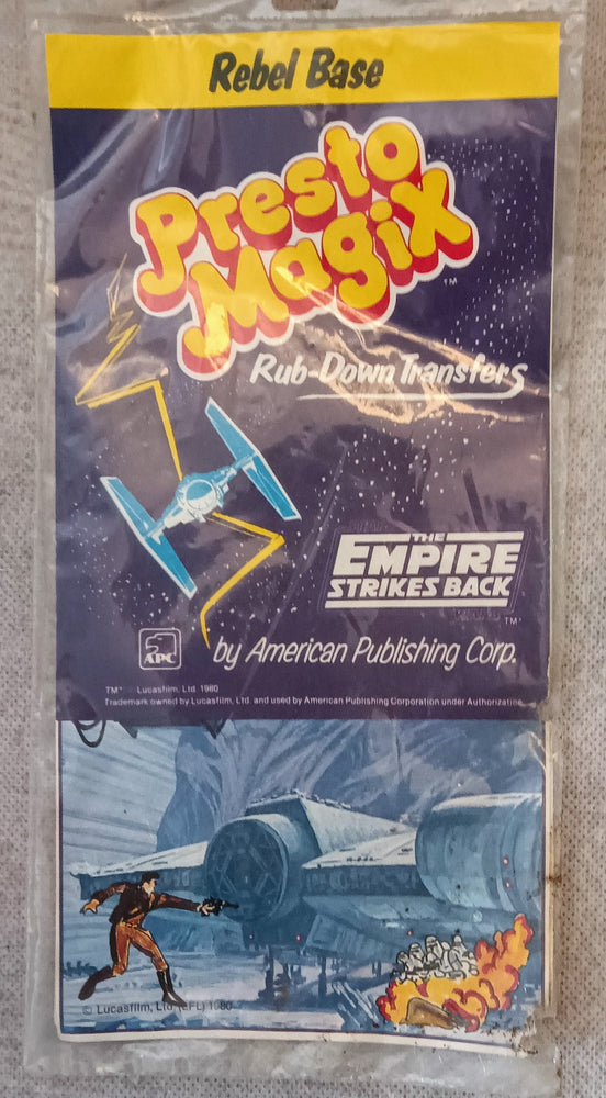 Star Wars Presto Magix Rub-Down Transfers - Rebel Base (ONLINE ORDER ONLY)