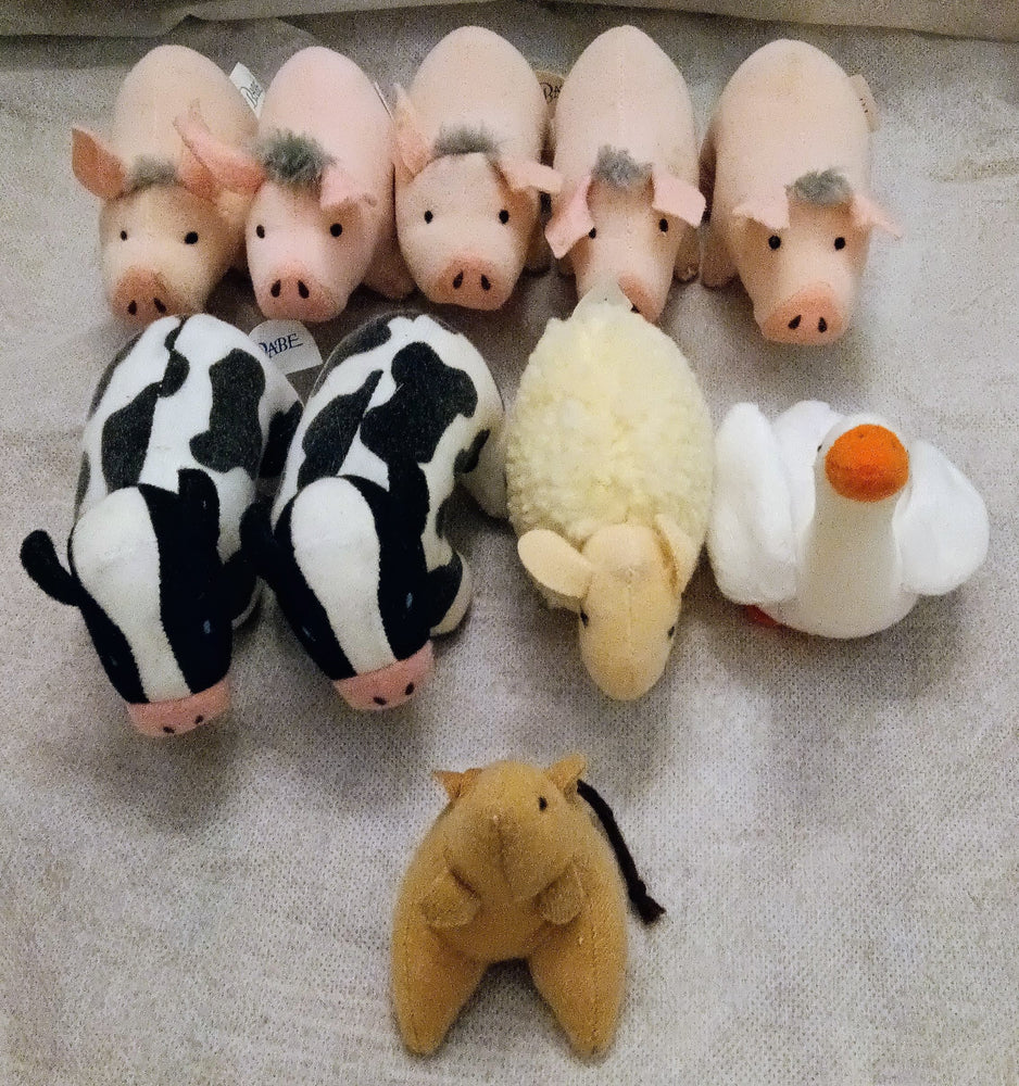 McDonald's Happy Meal toy set - Babe Plush Dolls (ONLINE ORDER ONLY)