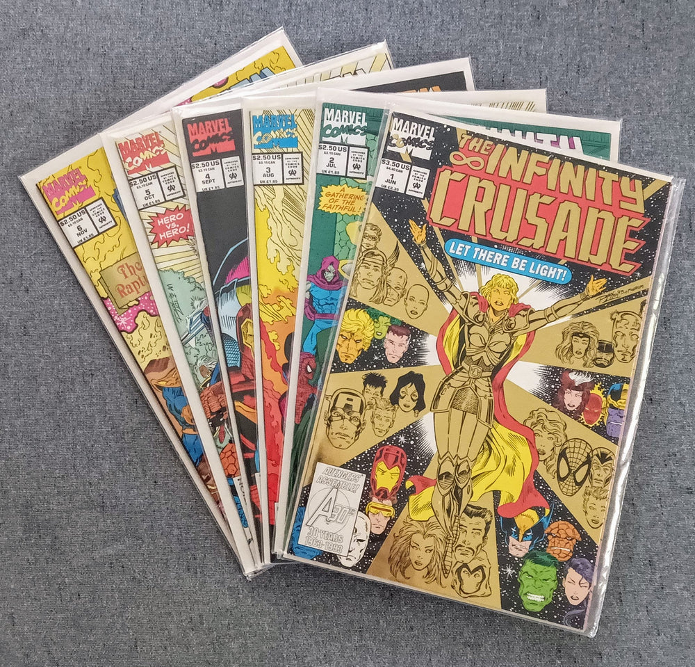 Comic Book Set: Infinity Crusade #1-6, Marvel Comics (ONLINE ORDER ONLY)