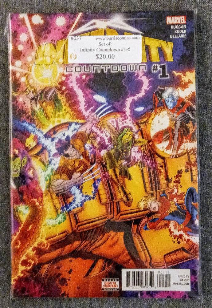 Comic Book Set: Infinity Countdown #1-5, Marvel Comics (ONLINE ORDER ONLY)