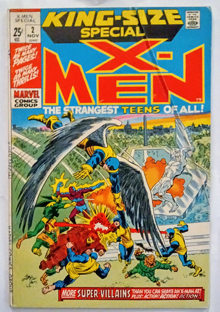 X-Men Annual #02, Marvel Comics (1971, Fair) (ONLINE ORDER ONLY)