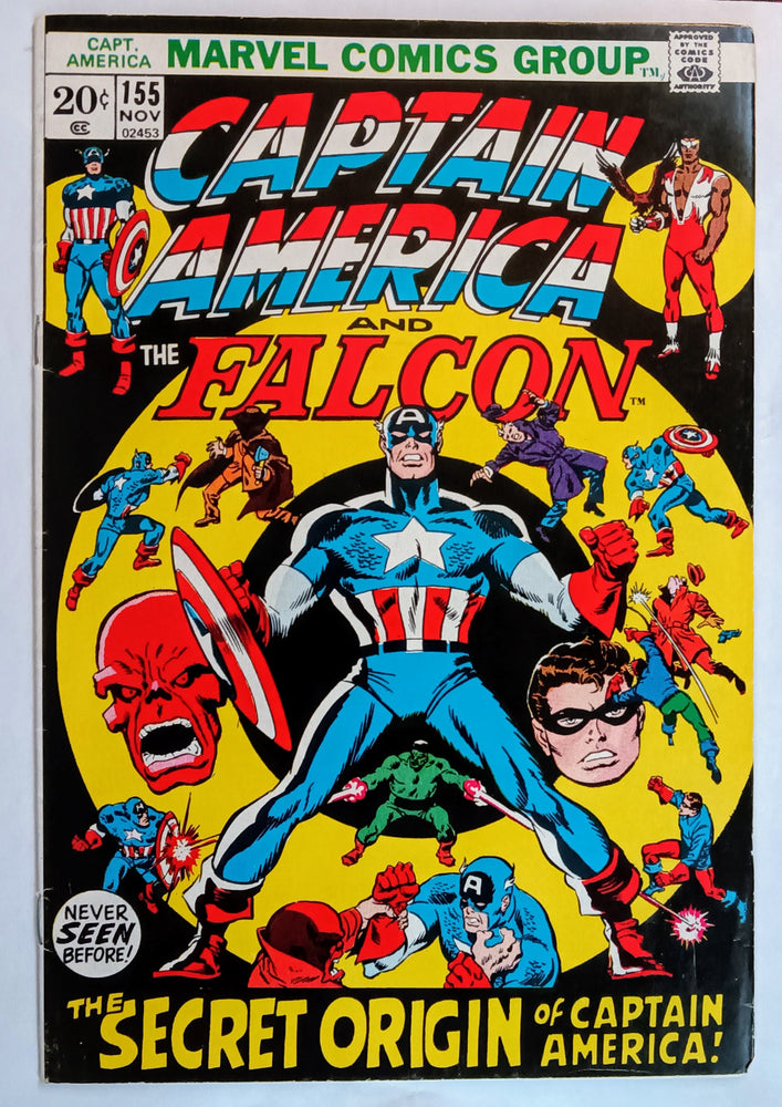 Marvel Comics: Captain America #155 (ONLINE ORDER ONLY)